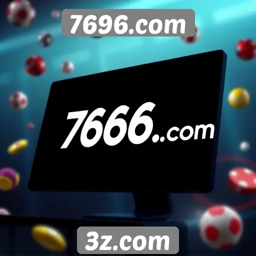 Impacto de 7696.com no mercado de jogos online
