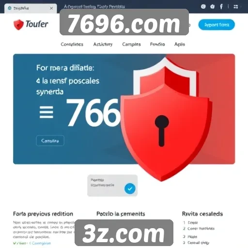 Revisão de segurança do site 7696.com